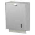 ingo-man® HS 31 Handtuchpapierspender für ca. 750 Blatt Aluminium eloxiert