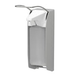 ingo-man® plus IMP ELS/TLS /24 Seifen- und Desinfektionsmittelspender, Ellenbogenhebel 1 Liter, Aluminium eloxiert (TLS A/24)