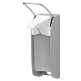 ingo-man® plus IMP Seifen- und Desinfektionsmittelspender, manuell 500 ml, Aluminium, Kunststoffpumpe (E A/K)