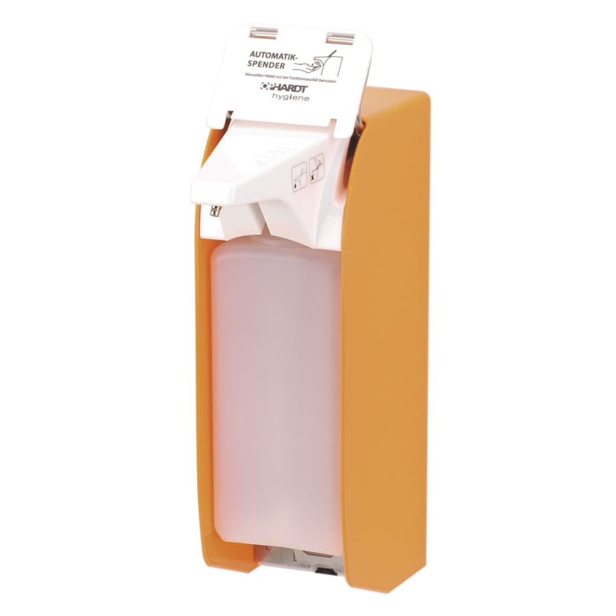 ingo-man® plus IMP Touchless Seifen- und Desinfektionsmittelspender, Signalfarben leuchtorange