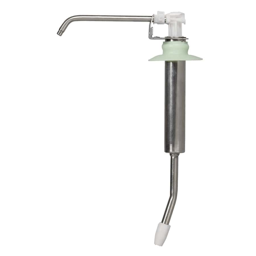 ingo-man® plus T/TLS 30er IMP Pumpe für 1000 ml Spender, Edelstahl gekröpftes Saugrohr, für Flüssigkeiten