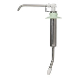 ingo-man® plus T/TLS 30er IMP Pumpe für 1000 ml Spender, Edelstahl gekröpftes Saugrohr, für Flüssigkeiten