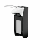 ingo-man® smart Eurospender für Seife und Desinfektionsmittel, mattschwarz 1000 ml, langer Hebel