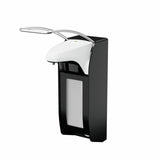 ingo-man® smart Eurospender für Seife und Desinfektionsmittel, mattschwarz 500 ml, langer Hebel