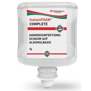 InstantFOAM™ COMPLETE Schaum-Handdesinfektionsmittel 1000 ml Kartusche für InstantFOAM Spender (Karton, 6 Stück)