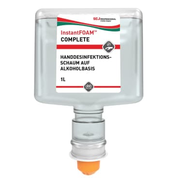 InstantFOAM™ COMPLETE Schaum-Handdesinfektionsmittel 1000 ml Kartusche (für TouchFREE Ultra Spender)