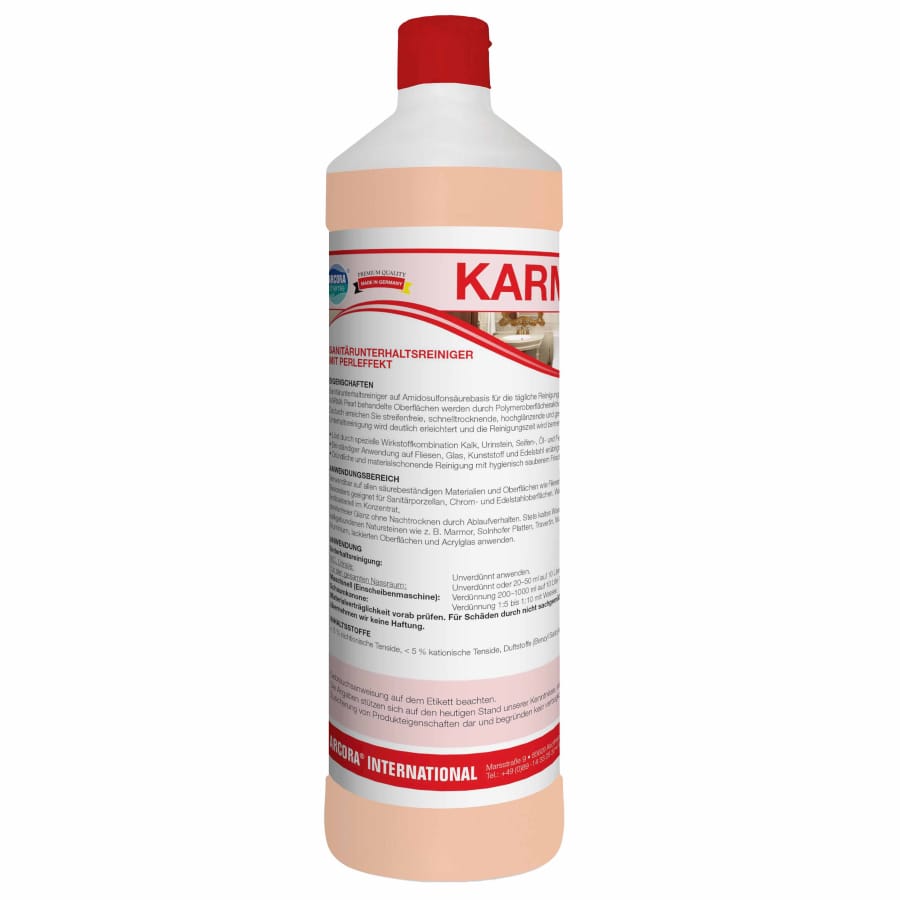 KARMA PEARL Sanitärunterhaltsreiniger mit Perleffekt 1 Liter
