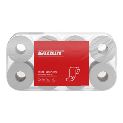 Katrin Basic Toilettenpapier 250 Blatt 2-lagig