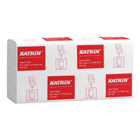Katrin Falthandtuch Non Stop L 135, weiß, 2-lagig