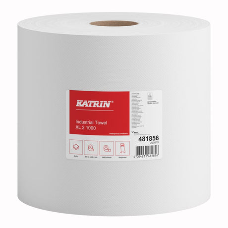KATRIN Industrieputzrolle XL 360 m, 2-lagig