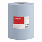 KATRIN Industrieputzrolle XXL 2 1000 Blatt, blau 2 Rollen (Ø 29 cm)
