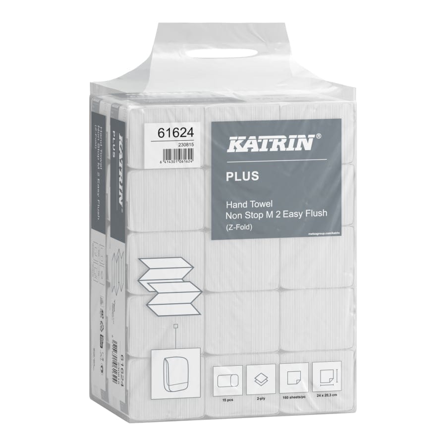 Katrin Plus Falthandtuch Non Stop M 2, Easy Flush