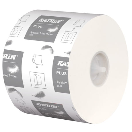 KATRIN Plus System Toilettenpapier 800 Blatt, 2-lagig