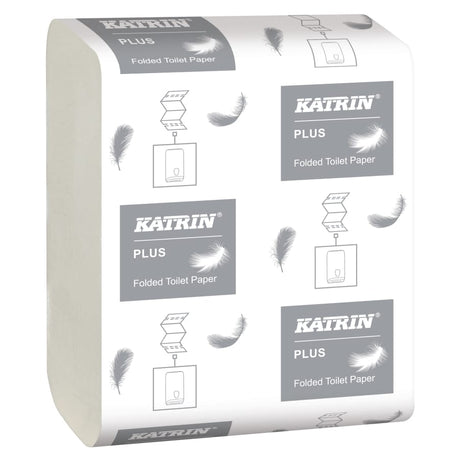 KATRIN Plus Toilettenpapier Einzelblatt 250 Blatt, 2-lagig