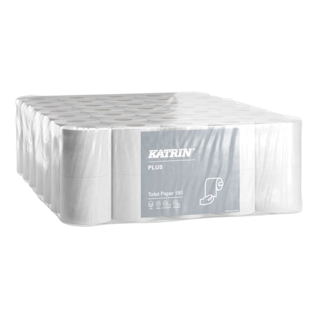 Katrin Plus Toilettenpapier, weiß, 4-lagig