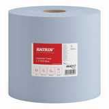 KATRIN Putztuchrolle, 22 x 36 cm, blau 1 Paket = 2 Rollen