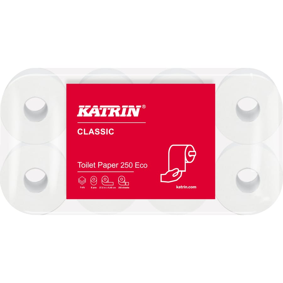 KATRIN Toilettenpapier 250 Blatt