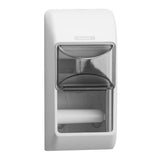 KATRIN Toilettenpapierspender für 2 Rollen weiß