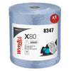 KCP WYPALL* X80 Wischtücher, Großrolle blau