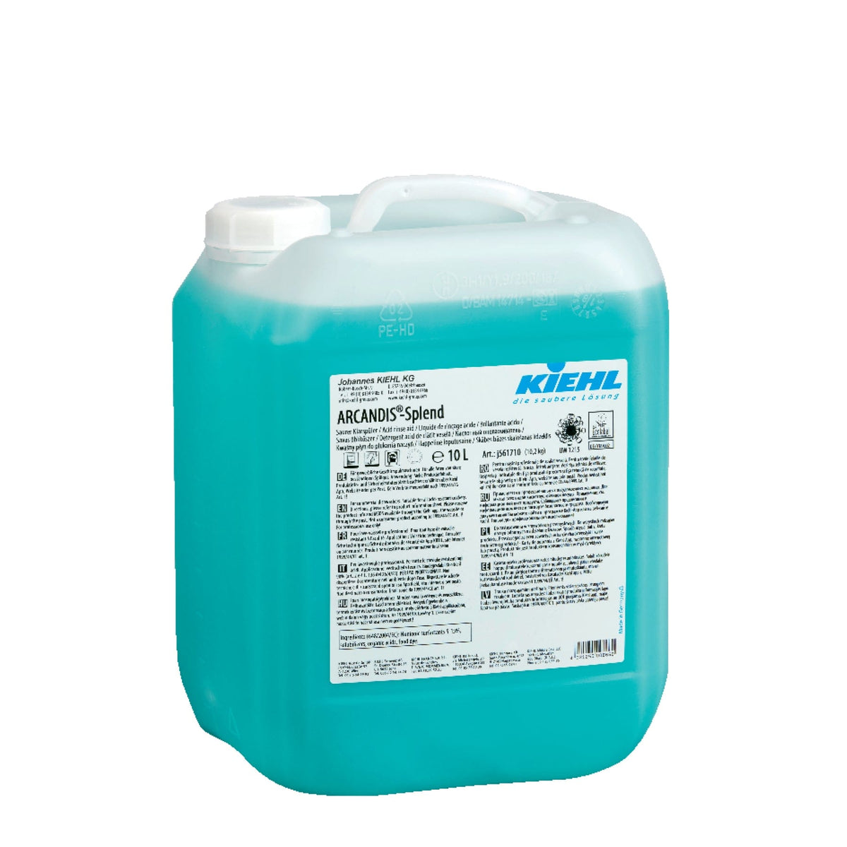 Kiehl ARCANDIS®-Splend saurer Klarspüler 1 Kanister (10 l)