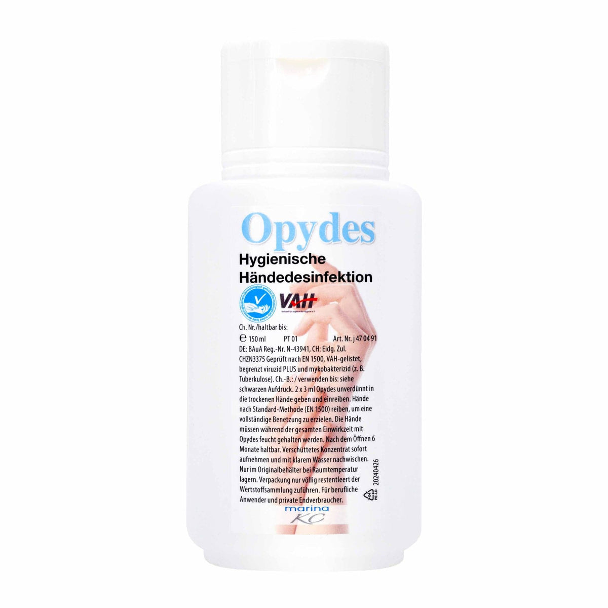 Kiehl Opydes Händedesinfektion 1 Flasche (150 ml)