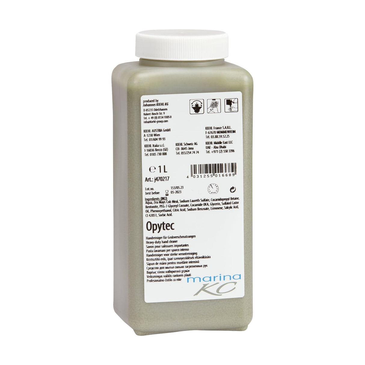 Kiehl Opytec Handwaschseife 1 Karton (6 Flaschen × 1 l)