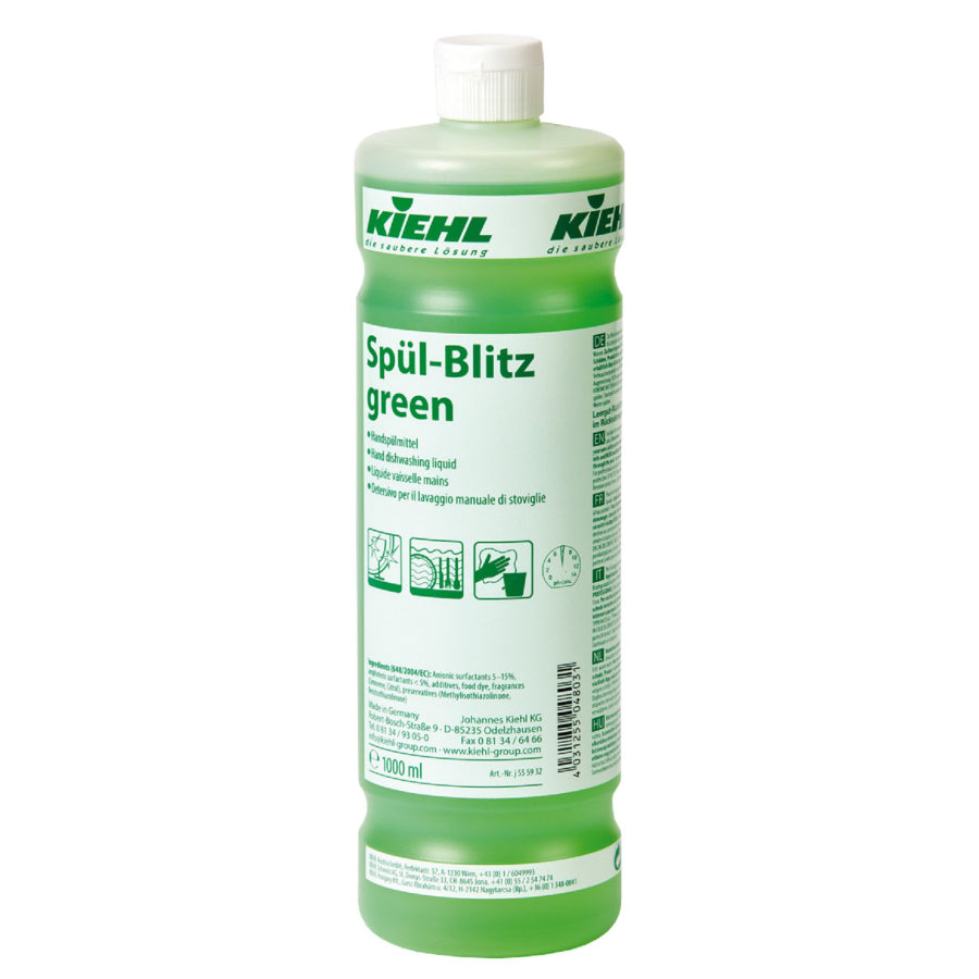 Kiehl Spül Blitz green Handspülmittel Inhalt: 1 Liter Flasche
