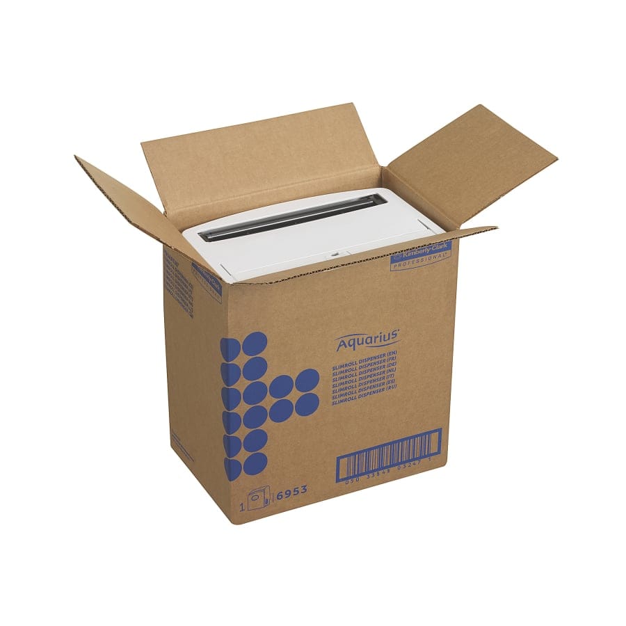 Kimberly-Clark Aquarius Handtuchrollenspender Slimroll, weiß