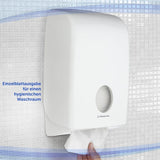 Kimberly-Clark Aquarius Handtuchspender, weiß, mit Sichtfenster