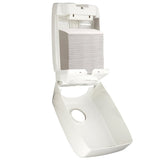 Kimberly-Clark Aquarius Handtuchspender, weiß, mit Sichtfenster