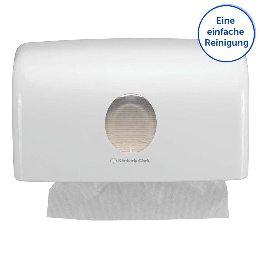 Kimberly-Clark Aquarius Multifold-Handtuchspender, weiß