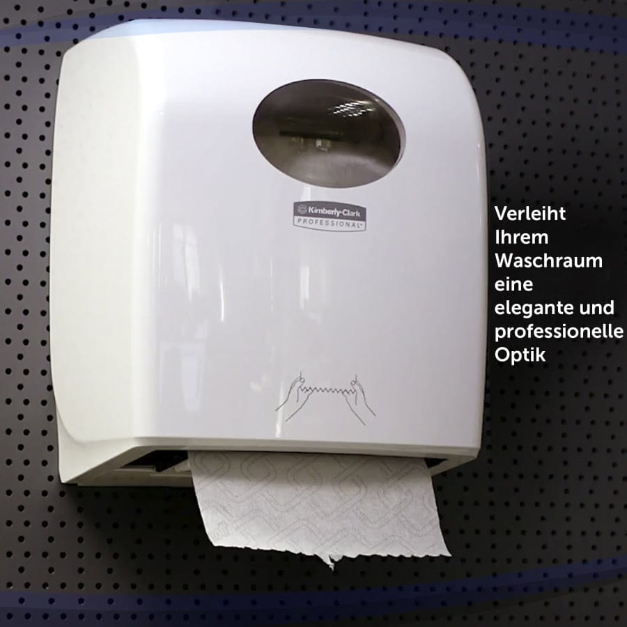 Kimberly-Clark Aquarius Rollenhandtuchspender, mit Sichtfenster