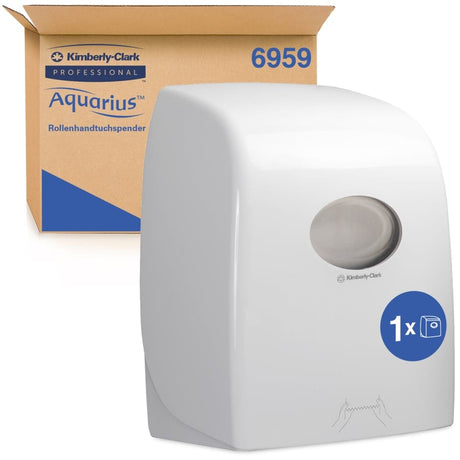 Kimberly-Clark Aquarius Rollenhandtuchspender, mit Sichtfenster