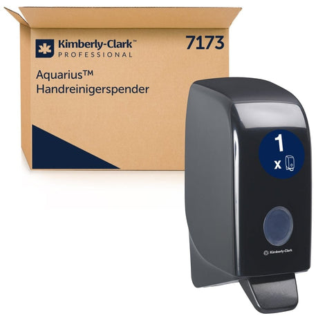 Kimberly-Clark Aquarius Seifenspender, schwarz