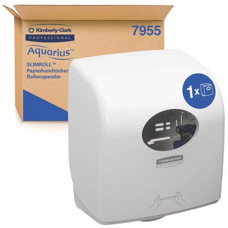 Kimberly-Clark Aquarius Slimroll Rollenhandtuchspender Weiß