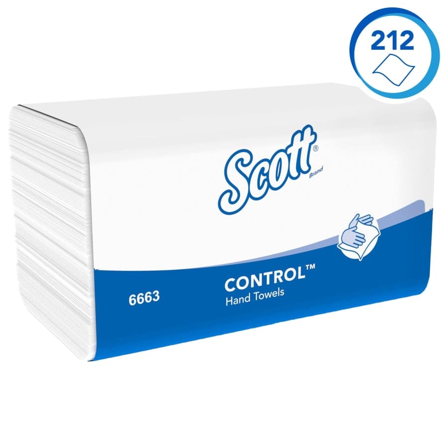 Kimberly-Clark Papierhandtücher SCOTT Control, 31,8 x 32 cm