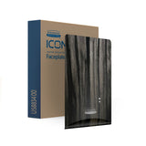 Kimberly-Clark Professional ICON Blende Motiv EBENHOLZMASERUNG 1 Blende für Hautpflege Spender Seife und Desinfektion