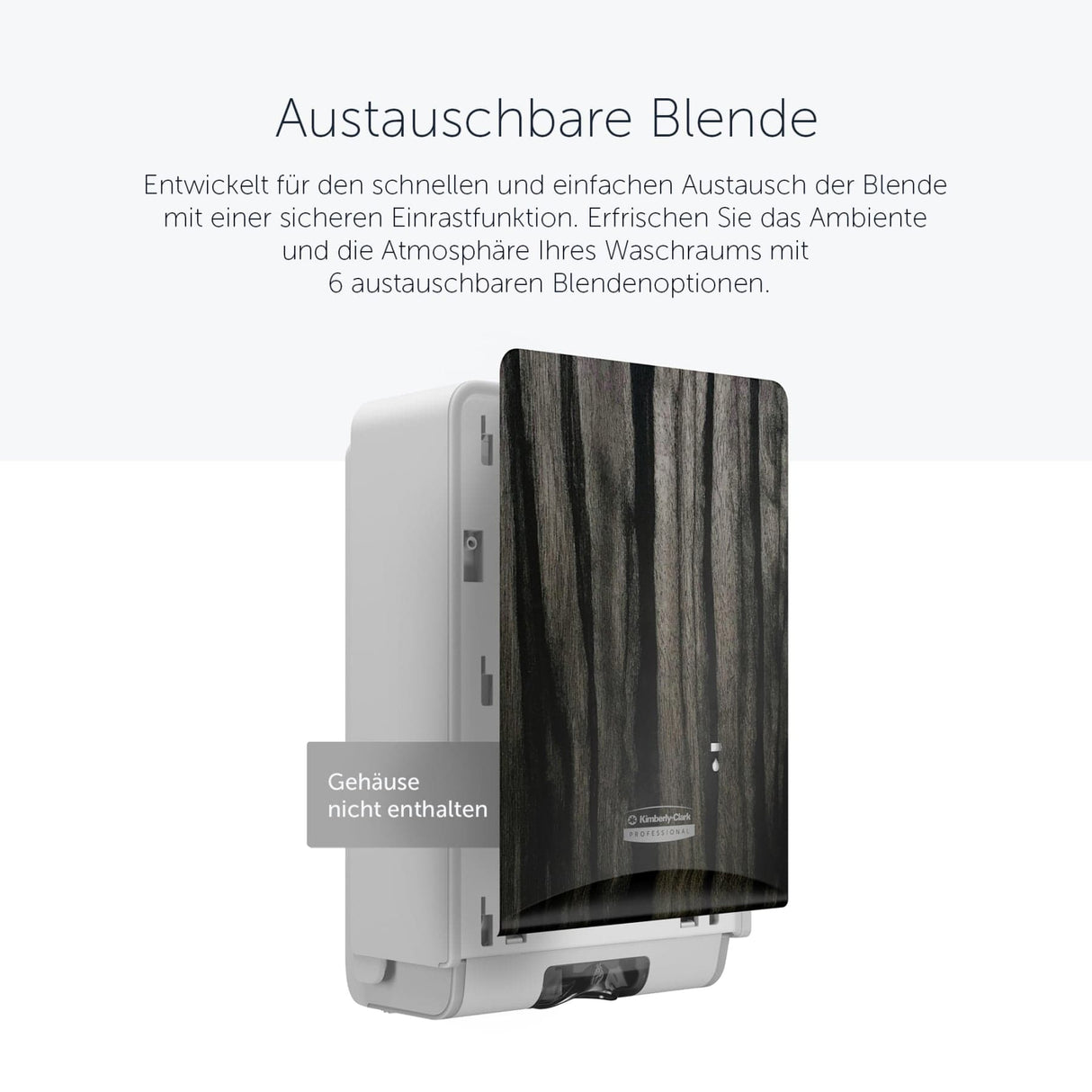 Kimberly-Clark Professional ICON Blende Motiv EBENHOLZMASERUNG