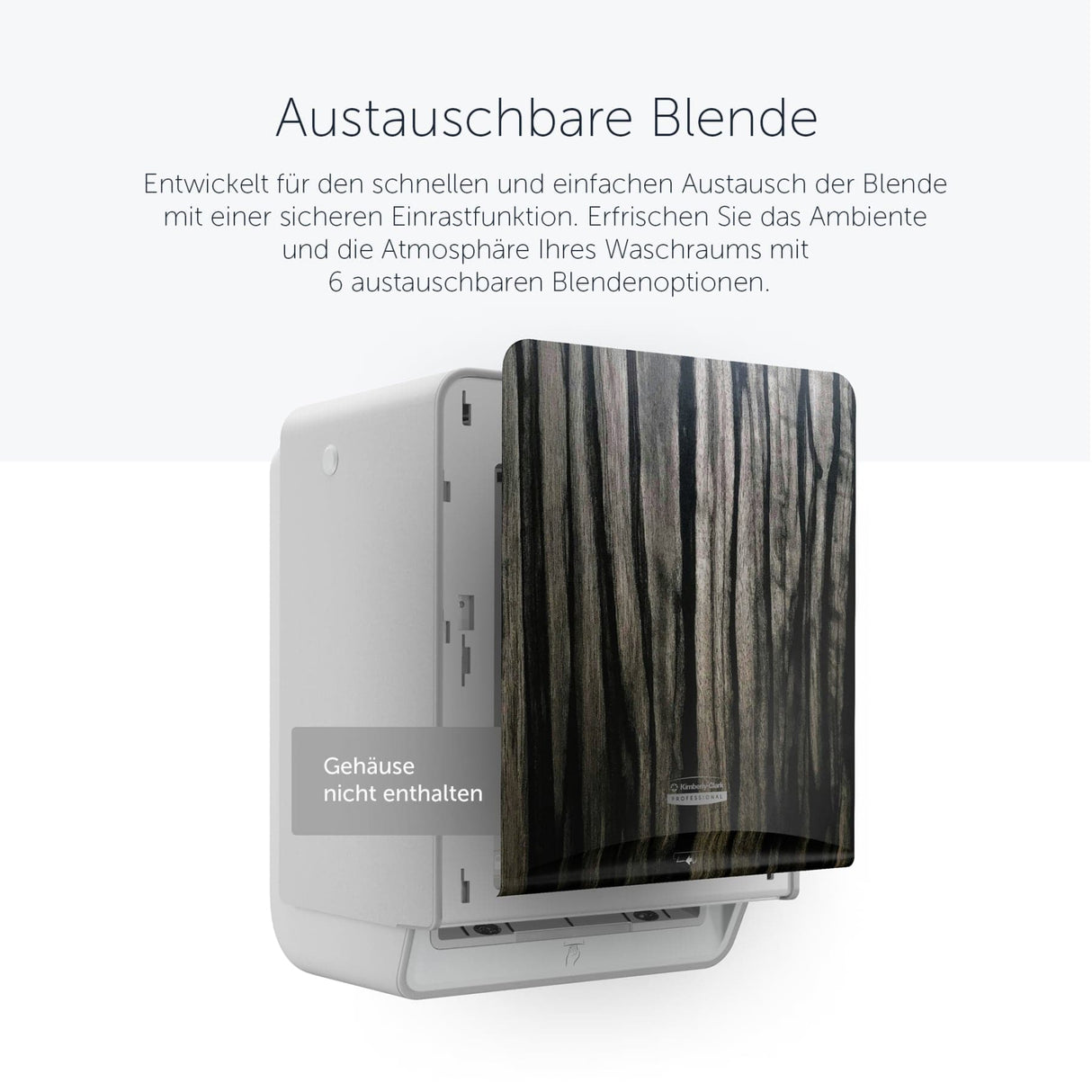 Kimberly-Clark Professional ICON Blende Motiv EBENHOLZMASERUNG