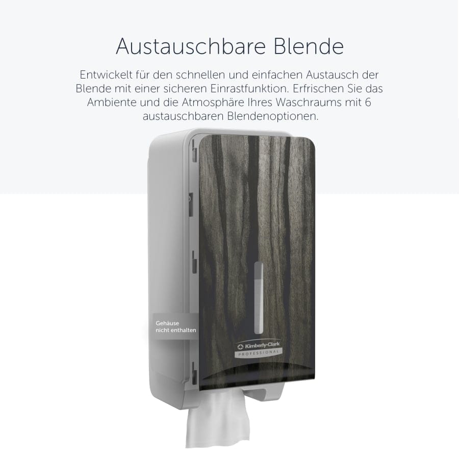 Kimberly-Clark Professional ICON Blende Motiv EBENHOLZMASERUNG