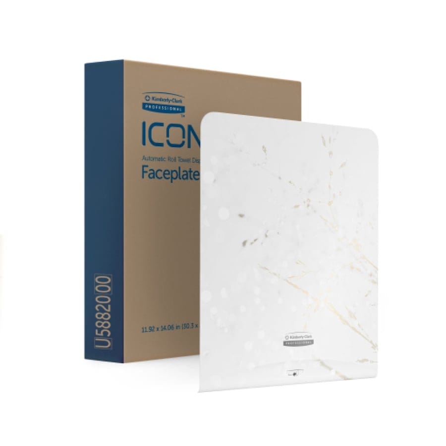 Kimberly-Clark Professional ICON Blende Motiv KIRSCHBLÜTE 1 Blende für Doppelrollen Toilettenpapierspender