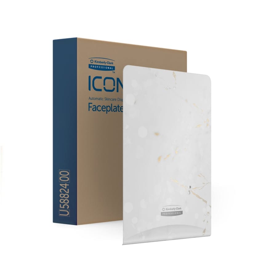 Kimberly-Clark Professional ICON Blende Motiv KIRSCHBLÜTE 1 Blende für Einzelblatt-Toilettenpapier Spender