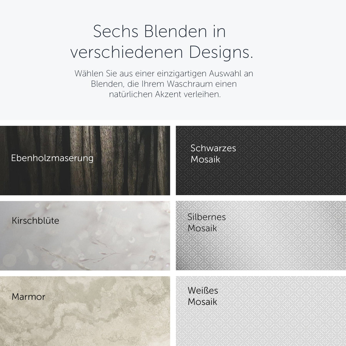 Kimberly-Clark Professional ICON Blende Motiv WEISSES MOSAIK