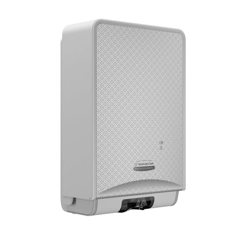 Kimberly-Clark Professional ICON Desinfektionsspender, Sensor 1 Spender graues Gehäuse mit SILBER MOSAIK Blende