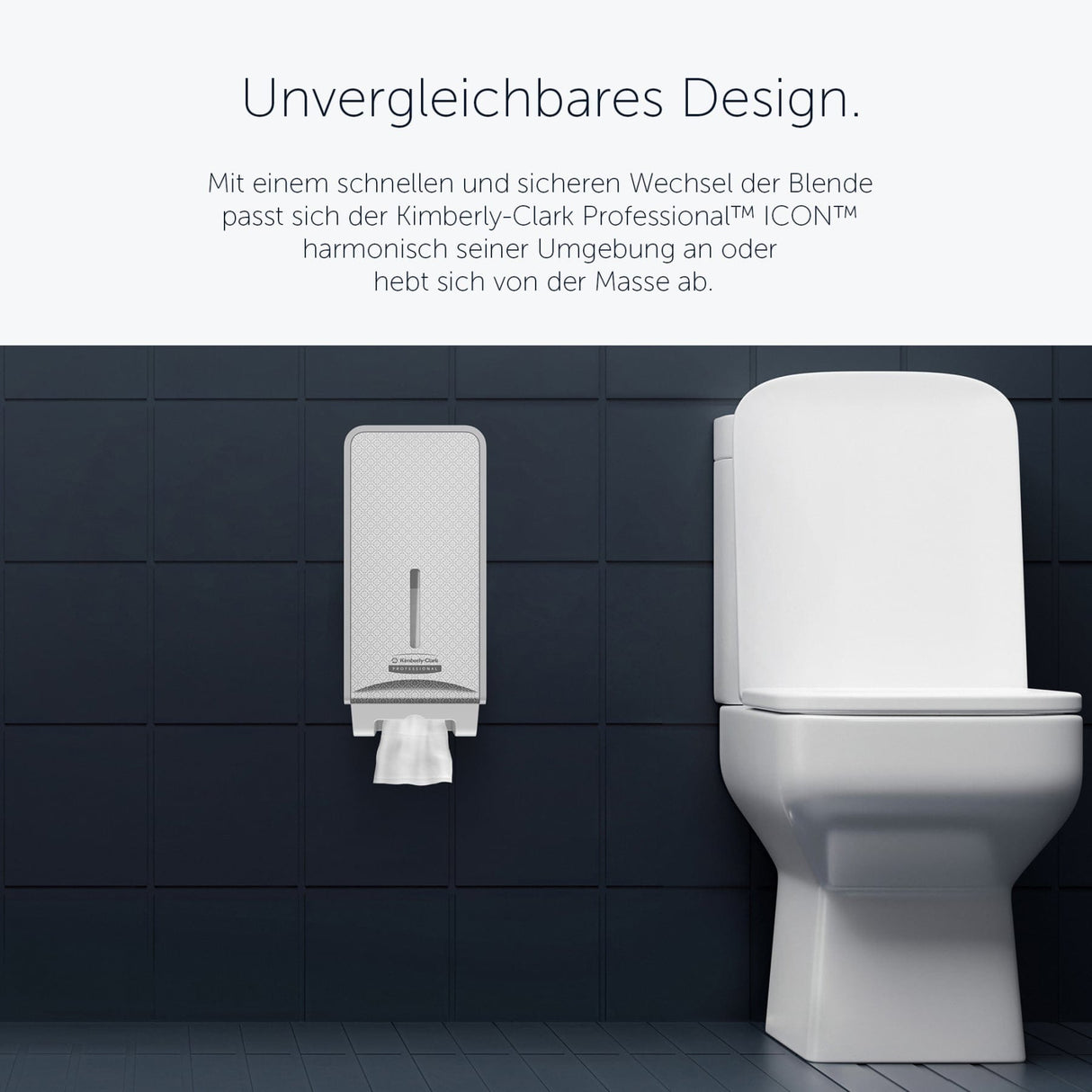 Kimberly-Clark Professional ICON Einzelblatt Toilettenpapierspiender