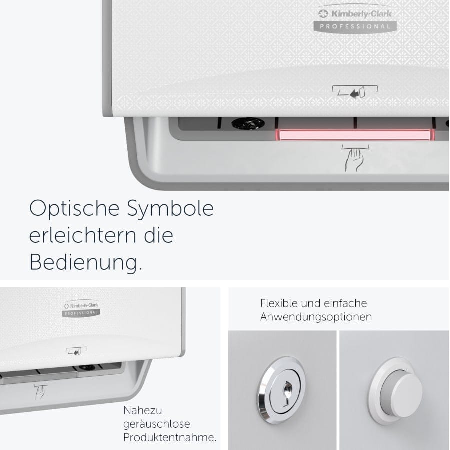 Kimberly-Clark Professional ICON Rollenhandtuchspender, Sensor