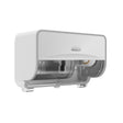 Kimberly-Clark Professional ICON Standard-Toilettenpapierspender 1 Spender weißes Gehäuse mit WEISSER MOSAIK Blende