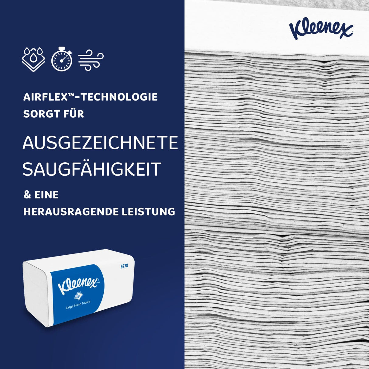 KLEENEX® Falthandtücher, Interfold, weiß