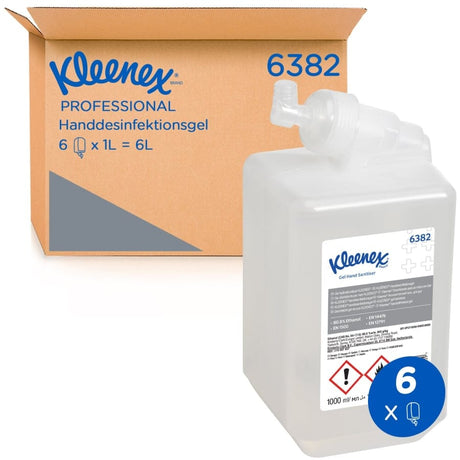 KLEENEX® Händedesinfektionsgel, parfümfrei, farblos