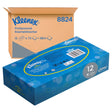 KLEENEX® Kosmetiktücher, 3-lagig, weiß 1 Karton = 12 Boxen à 72 Tücher = 864 Tücher